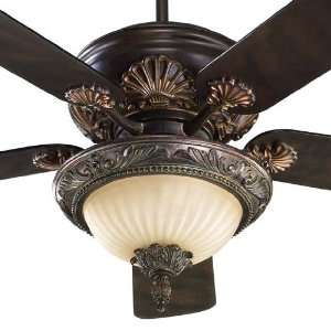   Corsican Gold Madeleine Fan Light Kit with 2 Lights and Bowl Shade fro