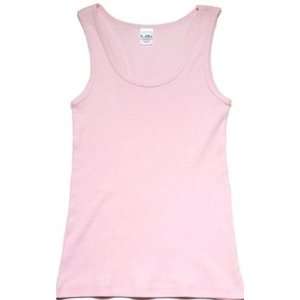  Ladies Cotton Tank 2x1 Ribbed Tank Top: Sports & Outdoors
