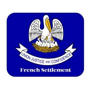  US State Flag   French Settlement, Louisiana (LA) Mouse 