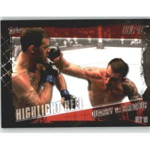  2010 Topps UFC Trading Card # 190 Nate Quarry vs Tim Credeur 