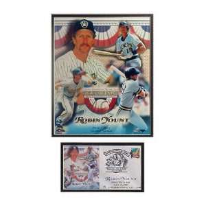 Robin Yount Milwaukee Brewers Hall Of Fame Event Cover  