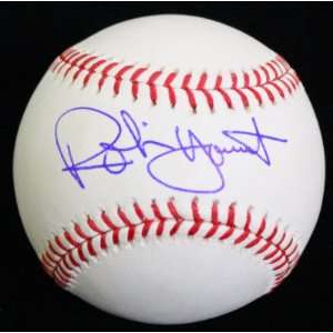  Autographed Robin Yount Baseball   Oml Psa dna 