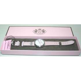 Juicy Couture Time Pieces Pink Leather Strap Watch  