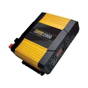 PowerDrive PowerDrive2000 DC to AC Power Inverter with USB Port & 3 AC 