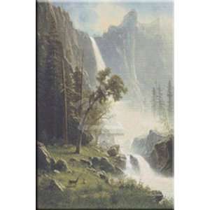   Art 36x26 Bridal Veil Falls, Yosemite, ca 1871 73 Home & Kitchen