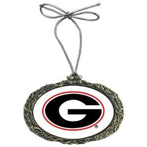  Georgia Bulldogs NCAA Nickel Classic Logo Holiday Ornament 