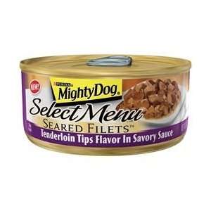 Mighty Dog Select Menu Seared Filets Tenderloin Tips in Savory Sauce 
