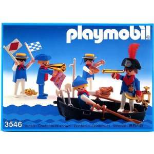    Playmobil 3546 Vintage Pirate Set   Sailors and Boat Toys & Games
