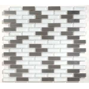 com Bella Glass Tile Glass tiles Relfection Series   RS62 1 Ice Cube 