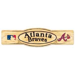 MLB Atlanta Braves Sign   Bat Style 