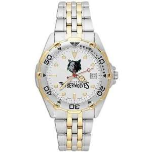   Timberwolves Mens Stainless Steel All Star Watch: Sports & Outdoors