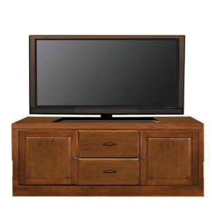  Curtis Mathes 60 TV Console w/Panel Doors Cherry