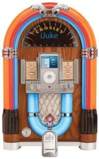 Crosley CR1701A iJuke JukeBox w/ iPod Dock &  In. Stereo Speakers 