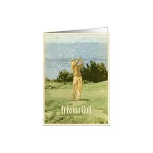  Golf vintage cards, Scottsdales Stadium Course cards Card 