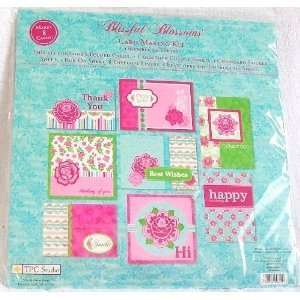  Blissful Blossoms Card Making Kit   Makes 8 Cards: Arts 