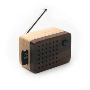  Motz Wood Portable Speaker, FM Radio and MP3 Player (Micro 