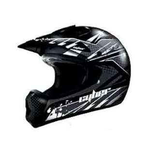  Cyber Helmets UX 22 Graphics Helmet , Color Silver/Black 