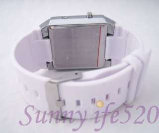 Cool Crystal Blue Red Green 29 LED Men Lady Women Watch  