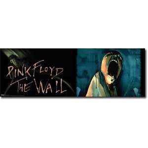  Pink Floyd The Wall Logo 12x36 Poster 6429: Home & Kitchen