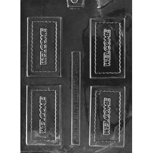  WELCOME Business Card Candy Mold Chocolate