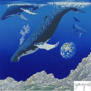 WILLIAM SCHIMMEL Dance of the Humpback LIMITED EDITION 25.5X 34.5 