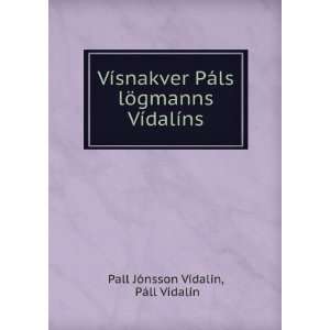   dalÃ­ns (Icelandic Edition) PÃ¡ll JÃ³nsson VÃ­dalÃ­n Books