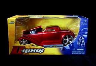 1932 Ford Coupe Jada D RODS 1:24 Scale   Red  