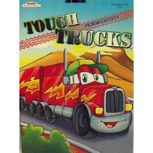  Kappa Tough Trucks Coloring and Activity Book ~96 pg Toys 
