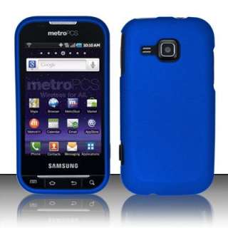 Blue Hard Snap On Case Cover Samsung Galaxy Indulge  