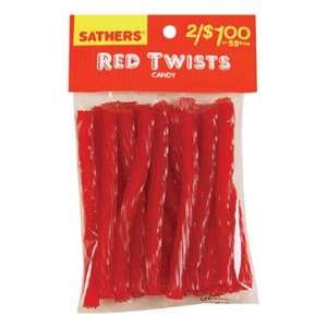 Sathers 47057 Red Twists Candy  Grocery & Gourmet Food