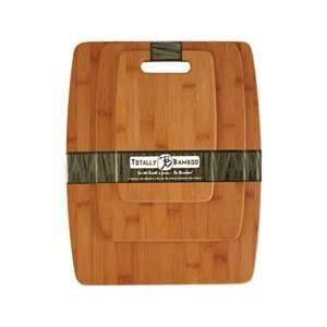  Totally Bamboo 3 pc. Cutting Board Set.: Kitchen & Dining