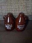 vintage salt and pepper shakers little brown jug japan returns