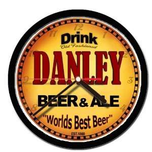  DANLEY beer ale wall clock 