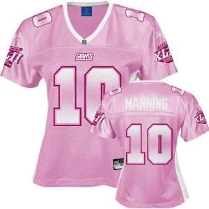 Eli Manning Reebok Super Bowl XLII Tonal Replica New York Giants Women 