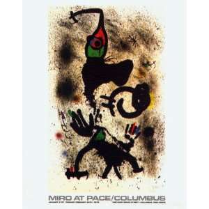 At Pace/Columbus (vertical) by Joan Miro, 22x36:  Home 