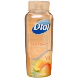 com Dial Clean & Refresh Body Wash, Tropical Escape, 24 Ounce Bottles 