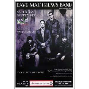  Dave Matthews Band   Posters   Limited Concert Promo