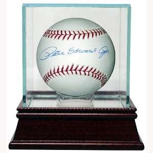  Pete Rose Autographed/Hand Signed MLB Baseball (FullName) w 
