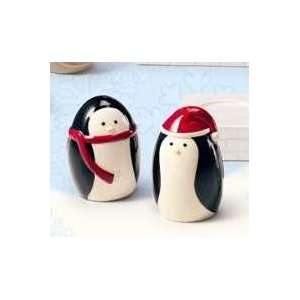  Mini Salt & Pepper Shaker   Christmas Penguins Everything 