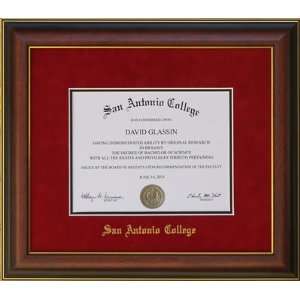 San Antonio College Diploma Frame