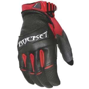  Joe Rocket Super Street Red Motorcycle Gloves   Size  2XL 