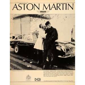  1968 Ad Aston Martin DB6 British Automobile Sports Car 