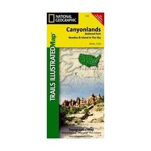   Geographic Canyonlands National Park Map #210: Sports & Outdoors
