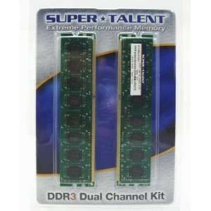  Super Talent Ddr3 4gb 2gx2 Cl7 Dual Channel Memory Kit 