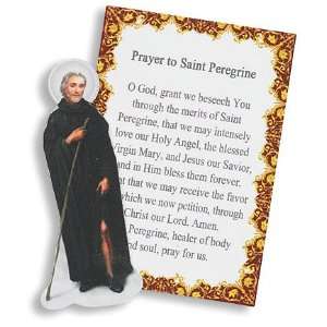   Saint for Cancer   St. Peregrine Pocket prayer saint 