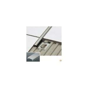  DECO Tile Edging Profile, Satin Anodized Aluminum   82 1 