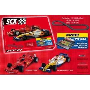  SCX C3 F 1 2008 Analog Track Set: Toys & Games