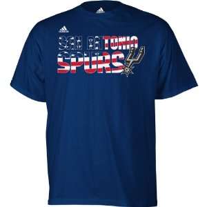  Adidas San Antonio Spurs Stars And Stripes T Shirt Extra 