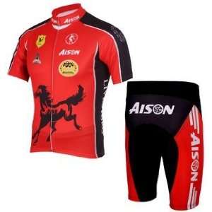  2011 Italian brand AISON short sleeved riding suit (AS005 