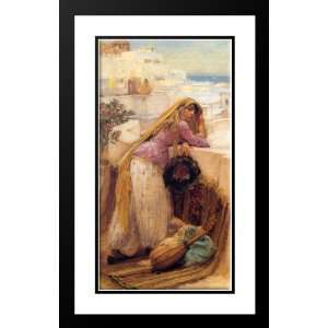 Bridgman, Frederick Arthur 24x40 Framed and Double Matted On the 
